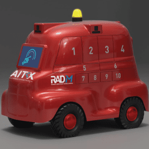 Delivery Vehicle, Designed by RAD•Mand Powered by RAD•G
