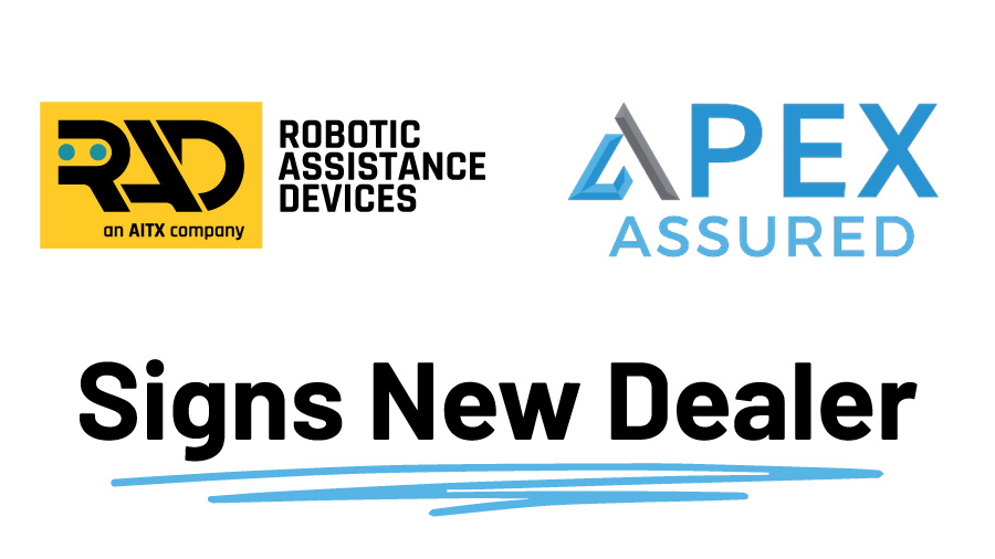 AITX’s Subsidiary, Robotic Assistance Devices, Signs Apex Assured as an Authorized Dealer